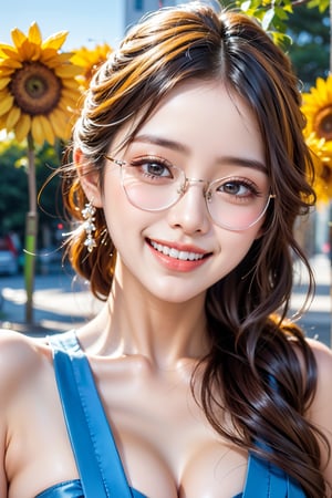 1girl  (glasses, laughy smiling:1.2), fully clothed, fully dressed, curve, photo realistic, expressive, everything is in ultra high-definition, ultra HD, ultra high resolution, everything detailed, rare, flexible, complex, unique, ultra realism,
perfect light,beauty,Beauty,Korean