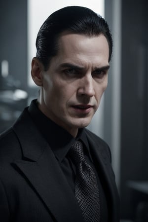 Dr. Jackal has intense, piercing gray eyes that convey his sinister intentions. His short, slicked-back black hair and pale complexion highlight his sharp, angular features. He has a lean, wiry frame, and his sinister grin often hints at his malevolent plans.

In the shadows of his hideout, Dr. Jackal’s intense, piercing gray eyes scan his surroundings, plotting his next move. His short, slicked-back black hair and pale complexion highlight his sharp, angular features. Clad in a dark, foreboding outfit, his lean, wiry frame exudes a menacing presence, his sinister grin hinting at his nefarious plans.