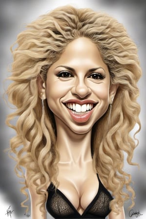 caricature from shakira