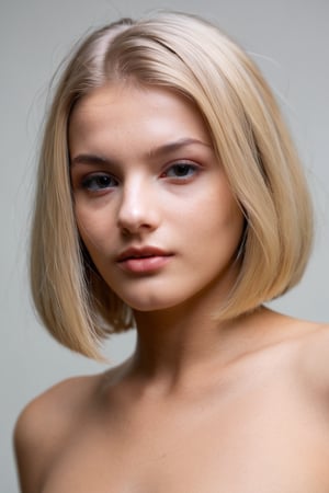 photography, realistic, raw photo, reddit, closeup, italian girl, 18 years old, blonde straight bob hair, translucent exquisite top