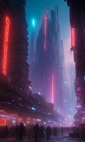 (((((Year_4054:1.6))))),(((sunrise:1.5))),((((Ecumenopolis_futuristic_cyberpunk_Sci-fi_Cairo_megacities_with_heavy_fog,crownded_cities:1.6)))),(((((Blade_Runner_2049_2017_movie_filter:1.6))))),(((((viewed_from_below_underground:1.6))))),((((many_of_small_futuristic_skyscrapers:1.5)))),(((((underground_cities:1.6))))),((((many_of_Sci-Fi_cyber_highways:1.4))), concept art, artstation, DeviantArt, holographic, unreal engine 5, matte painting, digital painting by greg rutkowski and benjamin bardou, artstation, ultra high quality, ultra highly resolution, aesthetic painting, hyperrealism, surrealistic, intense shadow, intricape detailed, UHD-RESOLUTION.futureurban,background,futuresurban,futureskyline,futureurban,night city,scifiurban,caveruinsPOV,FuturEvoLab-Cyberpunk