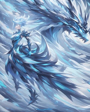 masterpiece, hyper detailed, sharp focus, perfect composition,
Wild mature female anthropomorphic dragon, covered in scales,  blue dragon scales, lightning themed, blue electric dragon, wearing extremely fancy armor, only singular horn from the middle of her forehead, fierce, serious,  short wild white hair
