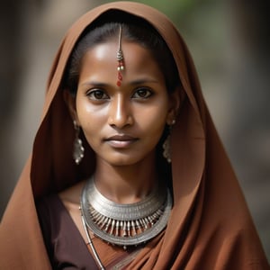 Portrait of A beautiful jawa woman