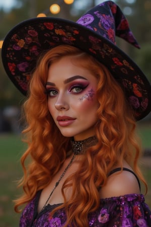 Hallowwen Makeup, Hallowwen, Halloween costume, witch, friendly, adorable, Halloween themes, trick or treat,Halloween style