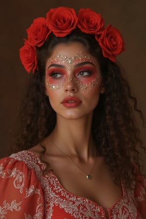 Hallowwen Makeup,
La Bruha tradition of Mexico