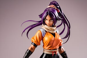 score_9,score_8_up,score_7_up,score_6_up,score_5_up,score_4_up, 

ShihouinYoruichi, dark-skinned female

Default Outfit (orange one):

YoruichiDefault, dark-skinned female, dark-skinned female, long hair, high ponytail, hair tie, scarf, orange shirt, arm warmers, sash, black bodysuit