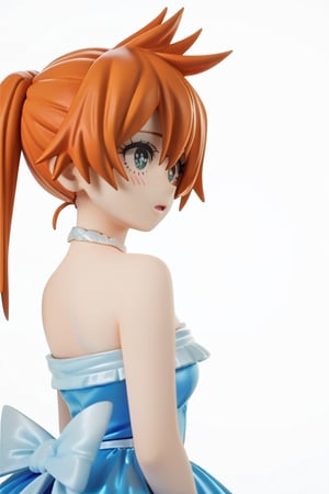 score_9, score_8_up, score_7_up, score_6_up, score_5_up, score_4_up, BREAK, , 1girl, Kendo, orange hair, green eyes, pageant dress, blue dress, strapless, 

,(( white background, blank background))