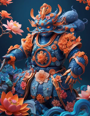 a beautiful rendition of astronaut,insanely detailed and intricate,Ásia traditional ratio,hypermaximalist,matte,cinematic,James  froud,ross tran,,LuxTechAI ,,monster ,TransformersStyle 
Budha lotus pose barong goodness good  icon  samurai peony  Sakura
Garuda humongous  blue marine orange colours 
