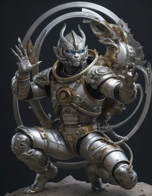 a beautiful rendition of astronaut,insanely detailed and intricate]silver   ratio,hypermaximalist,matte,cinematic,James  froud,ross tran,,LuxTechAI ,,monster ,TransformersStyle 
Budha lotus pose barong goodness good  icon  samurai