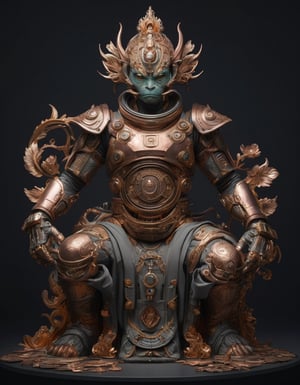 a beautiful rendition of astronaut,insanely detailed and intricate,copper  ratio,hypermaximalist,matte,cinematic,James  froud,ross tran,,LuxTechAI ,,monster ,TransformersStyle 
Budha lotus pose barong goodness good  icon  samurai