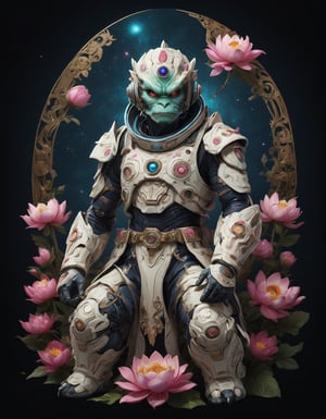 a beautiful rendition of astronaut,insanely detailed and intricate,Ásia traditional ratio,hypermaximalist,matte,cinematic,James  froud,ross tran,,LuxTechAI ,,monster ,TransformersStyle 
Budha lotus pose barong goodness good  icon  samurai peony  
Garuda humongous ,ULTIMATE LOGO MAKER [XL]