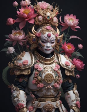 a beautiful rendition of astronaut,insanely detailed and intricate,Ásia traditional ratio,hypermaximalist,matte,cinematic,James  froud,ross tran,,LuxTechAI ,,monster ,TransformersStyle 
Budha lotus pose barong goodness good  icon  samurai peony  
Garuda humongous 