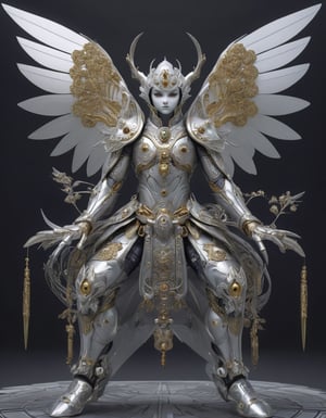 a beautiful rendition of astronaut,insanely detailed and intricate]silver   ratio,hypermaximalist,matte,cinematic,James  froud,ross tran,,LuxTechAI ,,monster ,TransformersStyle 
Budha lotus pose barong goodness good  icon  samurai angel wings 