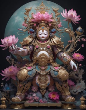 a beautiful rendition of astronaut,insanely detailed and intricate,Ásia traditional ratio,hypermaximalist,matte,cinematic,James  froud,ross tran,,LuxTechAI ,,monster ,TransformersStyle 
Budha lotus pose barong goodness good  icon  samurai peony  
Garuda humongous 