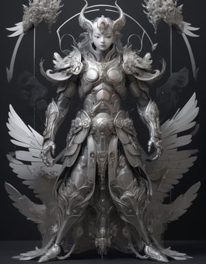 a beautiful rendition of astronaut,insanely detailed and intricate]silver   ratio,hypermaximalist,matte,cinematic,James  froud,ross tran,,LuxTechAI ,,monster ,TransformersStyle 
Budha lotus pose barong goodness good  icon  samurai angel wings 