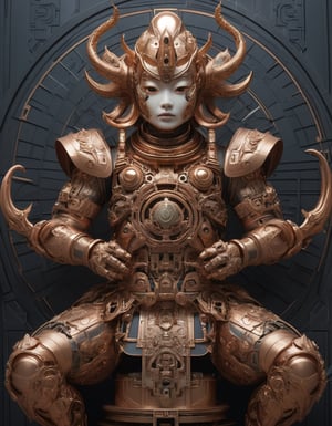 a beautiful rendition of astronaut,insanely detailed and intricate,copper  ratio,hypermaximalist,matte,cinematic,James  froud,ross tran,,LuxTechAI ,,monster ,TransformersStyle 
Budha lotus pose barong goodness good  icon  samurai