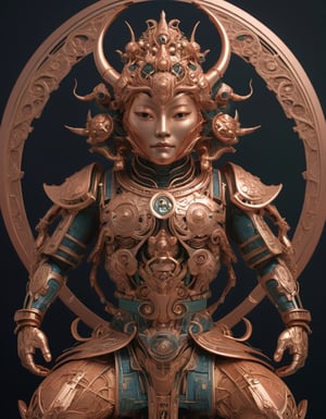 a beautiful rendition of astronaut,insanely detailed and intricate,copper  ratio,hypermaximalist,matte,cinematic,James  froud,ross tran,,LuxTechAI ,,monster ,TransformersStyle 
Budha lotus pose barong goodness good  icon  samurai