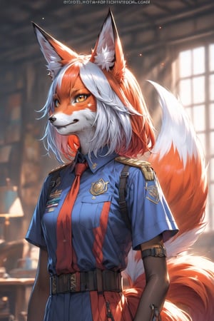 tricolor fox