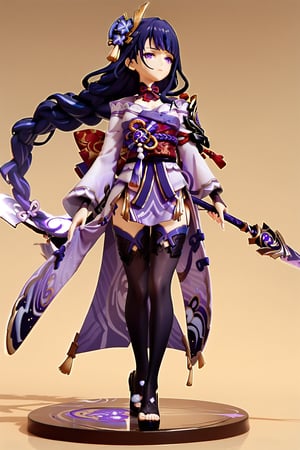 
raiden shogun, full-body_portrait, More Detail,porcelain_art,add detail,score_9_up,score_8_up,score_7_up,3D, score_9_up, score_8_up,Expressiveh,concept art,dark theme,dark aura, purple kimono, purple long hair, sexy figure, spear in hand, naked 
