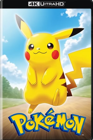 4kbluray cover of Pikachu