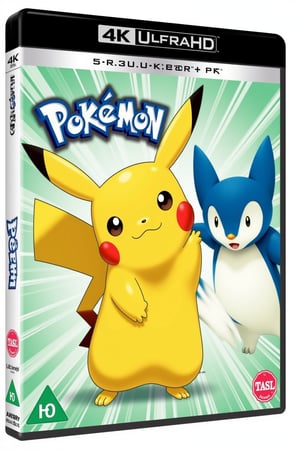 4kbluray cover of Pikachu