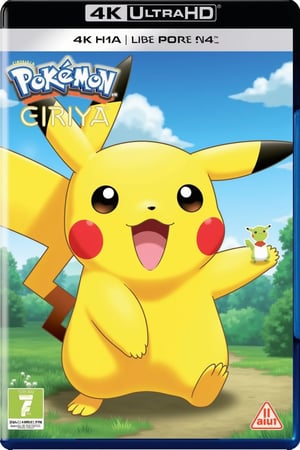 4kbluray cover of Pikachu