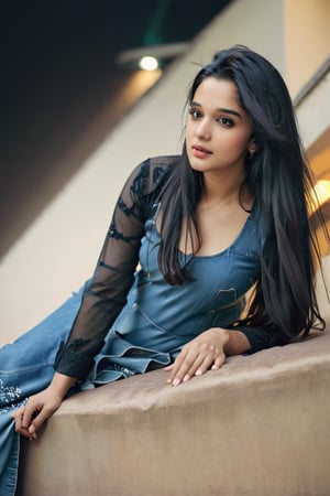 beautiful cute young attractive indian teenage girl, town girl, 20 years old, cute, Instagram model, long black_hair, warm,in terrace , indian,girl, photorealistic, ,dress,1girl,velvaura,photorealis
tic,Indian real girl, Shraddha Kapoor
Look like face shape kriti sanon, instagram instagram real, real life,hi_resolution,wear jeans pant,asleeping on bed,NylaUsha, , big boobs