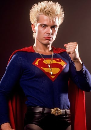 Billy Idol as Superman