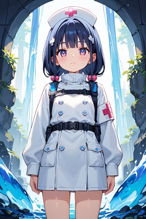 score_9, score_8_up, score_7_up,source_anime, BREAK,girl, void battle medic .loli,sci-pi