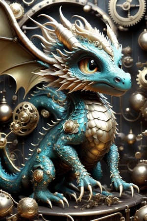 zodiac animal for 2024 is the dragon,BugCraft,Disney pixar style,DonMSt34mPXL