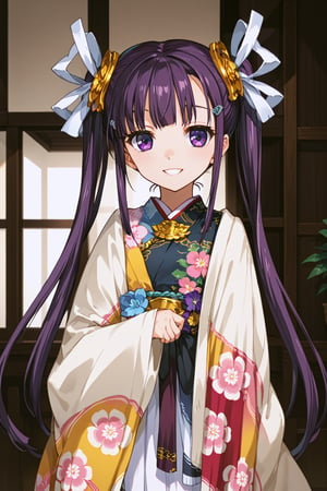 score_9, score_8_up, score_7_up, score_6_up, score_5_up, score_4_up, perfect anatomy,
1girl, furuderika_pony, purple hair, flat_chest, shiny skin
,
1girl,kouhime, brown hair,long hair,twintails,purple eyes ,standing,cowboy shot,kimno,floral print,smile,cute girl,looking at viewer,
,//LoRA
anime_screencap, beautiful_female_fingers, (correct number of fingers), 5_fingers, (perfect hands), beautiful fingers, perfect anatomy, RANCEX