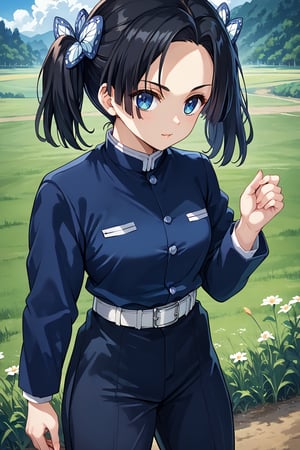 score_9, score_8_up, score_7_up, source_anime, masterpiece,
1girl, ct_a01, ((black hair)), beautiful_female_fingers, black uniform, black pants, white belt, long sleeves,
,
clothesline over green field