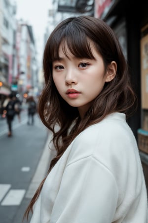 little korean girl By David Dubnitskiy,
