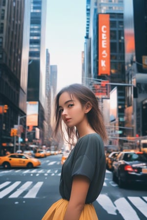 girl in new york city