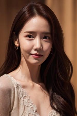Lim Yoon Ah, kpop makeup, Korean,baby face,high nose, She opened her mouth, tall, slender, black hair, yoona crooked legs, yoona protruding forehead, (yoona straight low eyebrows), almond-shaped narrow yoona eyes, dark brown pupils, left eye narrower than right, high yoona cheeks, upturned  cute asian nose, thin yoona lips, The corners of the lips are deep, dimples on yoona cheeks, high yoona jaw, blunt yoona chin, selfie,a full body shot,lora:IcfgirlLora_v40:1,Beauty,photorealistic,Cutest baby ,sugar_rune