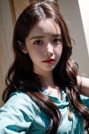 Generate hyper realistic image of an asian woman. masterpiece, best quality, exuding sophistication.1 girl, selfie focus, ((lim yoon)), ((oval yoona narrow face)), (((narrow yoona eyes))), yoona nouse, a random emotion face, young babe 24 years old,very bright backlighting, solo, {beautiful and detailed eyes},calm expression, natural and soft light, HDR,super long hair, longer hair