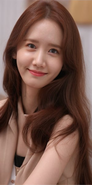 naive emotion yoona, cute, smile black eyes, skinny 