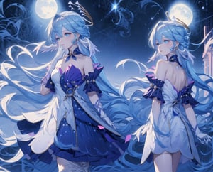 bestquality,masterpiece,1girl,solo,:p,
halo,long hair,blue hair,hair ornament,earrings,mole,blue eyes,jewelry,white gloves,bare shoulders,white dress,strapless dress,head wings,hand on own chest,bestquality,masterpiece,1girl,solo,:p,
halo,long hair,blue hair,hair ornament,earrings,mole,blue eyes,jewelry,white gloves,bare shoulders,white dress,strapless dress,head wings,hand on own chest,Highest quality,very detailed,(A girl),full body,single focus,white hair,long hair,moon,the moon,princess dress,glowing starry sky,glowing palace,robin,,robin,a girl named robin,1girl,white dress,bare shoulders,halo,white gloves,earrings,bracelet,head wings,looking back,upper body,raise her head,, ,,1girl,ojousama,,backlight