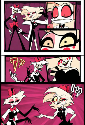 (?!-Panel Comic). Hazbin Hotel. All Character Cast. 