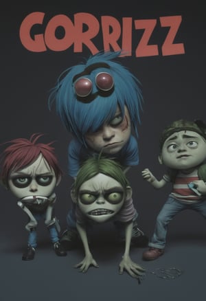score_9, source_Poster, (?!-frame comic) Kidnapping by jamie christopher hewlett (Gorillaz), All Color