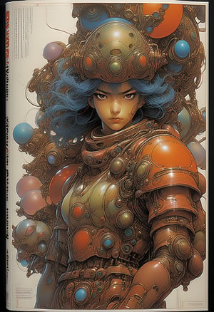 score_9, source_anime, (80s Posters) BOOK OF THE MOEBIUS & Katsuya Terada collaboration, art station, BANDE DESSINÉE story transcription, full color, carnival