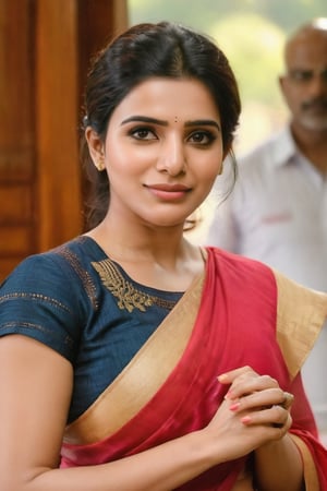 Cute Beautiful, Realistic, Fantasy, Ai, cute, Beautiful, Traditional Queen , Aesthetic Of Samantha Ruth Prabhu 