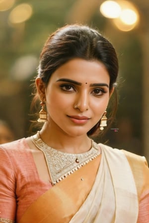 Samantha Ruth Prabhu  in Marathi look 😜 🥰 😘 