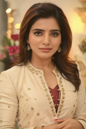 Cute Beautiful, Realistic, Fantasy, Ai, cute, Beautiful, Suits Queen , Aesthetic Of Samantha Ruth Prabhu 