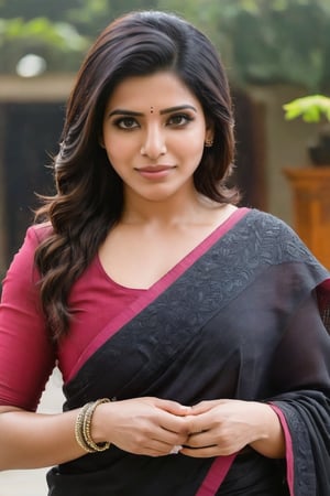 Samantha Ruth Prabhu in Airforce  Beautiful Saree Traditional Queen Aesthetic Realistic Fantasy AI Samantha Ruth Prabhu Instagram model, long black_hair, colorful hair, warm, dacing,  indian,Young beauty spirit,shoot.  full photo, full length,  
, top to bottom,
,Future girl,Samantha Ruth Prabhu,18+,SamanthaRuthPrabhu