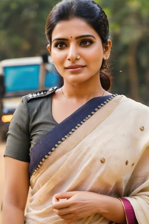 Cute Beautiful, Realistic, Fantasy, Ai, cute, Beautiful, Saree Traditional Queen , Aesthetic
,Future girl,Samantha Ruth Prabhu,18+,SamanthaRuthPrabhu as a police 🚓 🚨 officer 