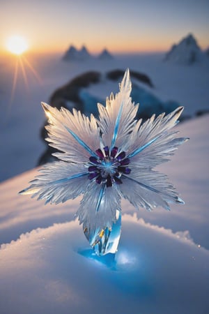 Crystal Flower of the Frozen Horizon