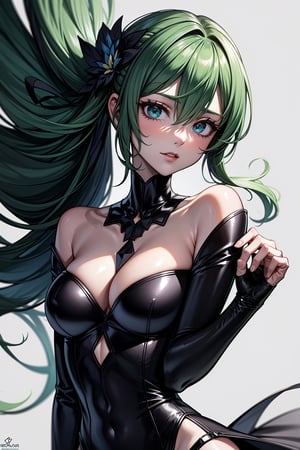 20 year old woman green hair, high resolution, perfect anatomy, well drawn hands, clear image, all fingers present, no extra digits or less, correct proportions, complete image, high quality, detailed art, no jpeg artifacts, no signatures or watermarks, no text, focused image, detailed and high quality background, full limbs, no amputations, no deformations, correct facial proportions, beautiful, well drawn, no mutations, correct saturation, proportionate, smooth skin, no duplicates, no blurs, vivid colors, no blurs, clear and sharp illustration, no graffiti, no low-quality art, no simple low-resolution backgrounds, perfect anatomy, no disfigurements, well-drawn face, precise details, correct saturation, well-proportioned, no shadows additional, no image duplicates, vivid colors, no blur, no painting, no sketches, high quality, high resolution, vibrant colors, correct proportions, no looking away, well positioned head, clear and sharp art, no anatomical errors, no jpeg artifacts, no signatures or watermarks, no text, well-drawn foot details, full image"