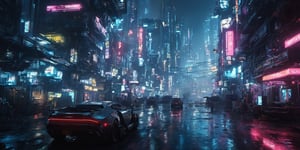 cinematic shot, Futuristic City ,complete view, realistic, cyberpunk style, cyberpunk,night city,Extremely Realistic,Movie Still,background