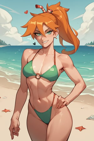 score_9_up, score_8_up, score_7_up, score_6_up, High quality, 1girl, Millie, standing, bikini, standing, perfect anatomy, Orange hair, ponytail, smug,(fullbody potrait), green eyes,


Playing at the beach,Millie,Orange_hair,score_9